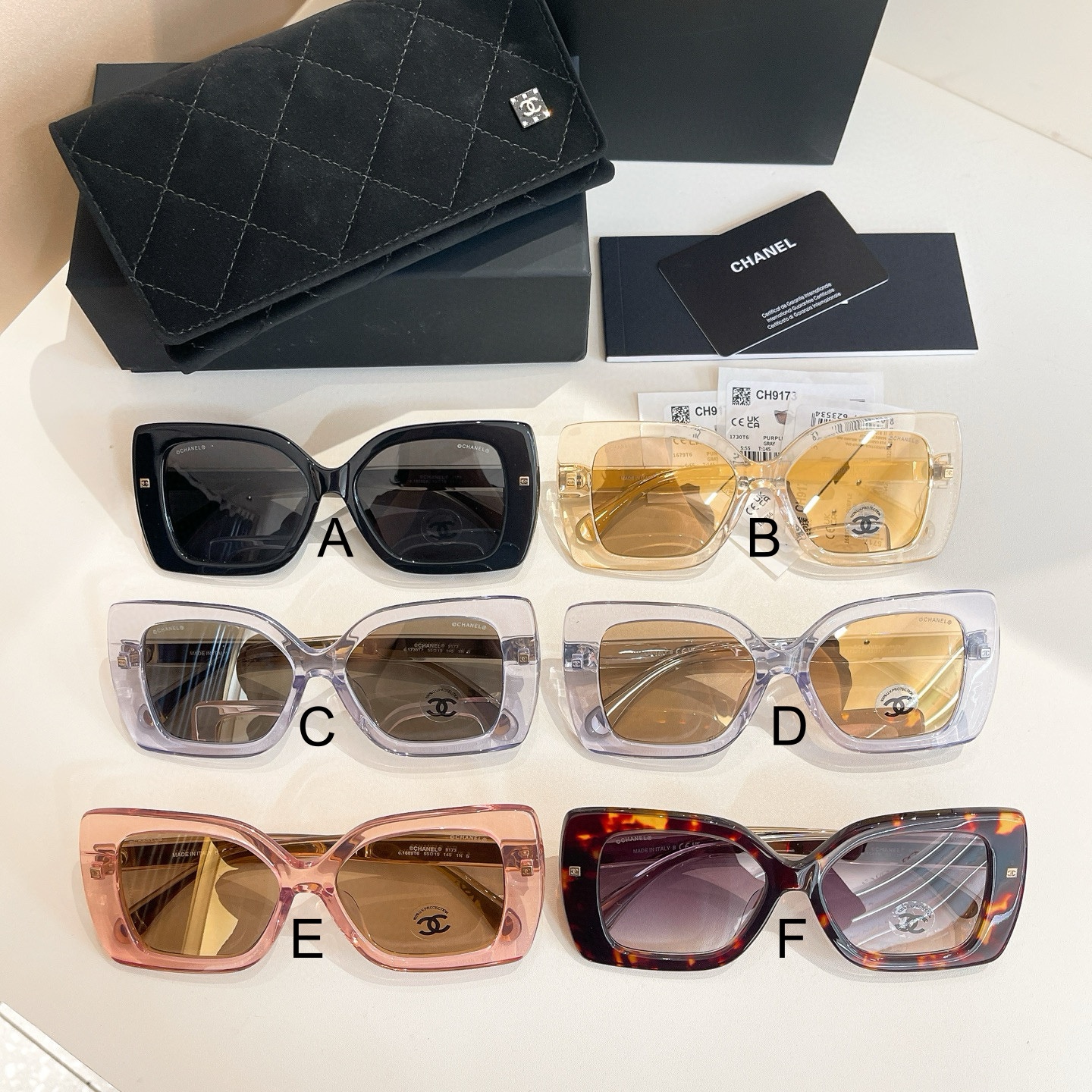 샤넬 Chanel 1689T6 55口19-145