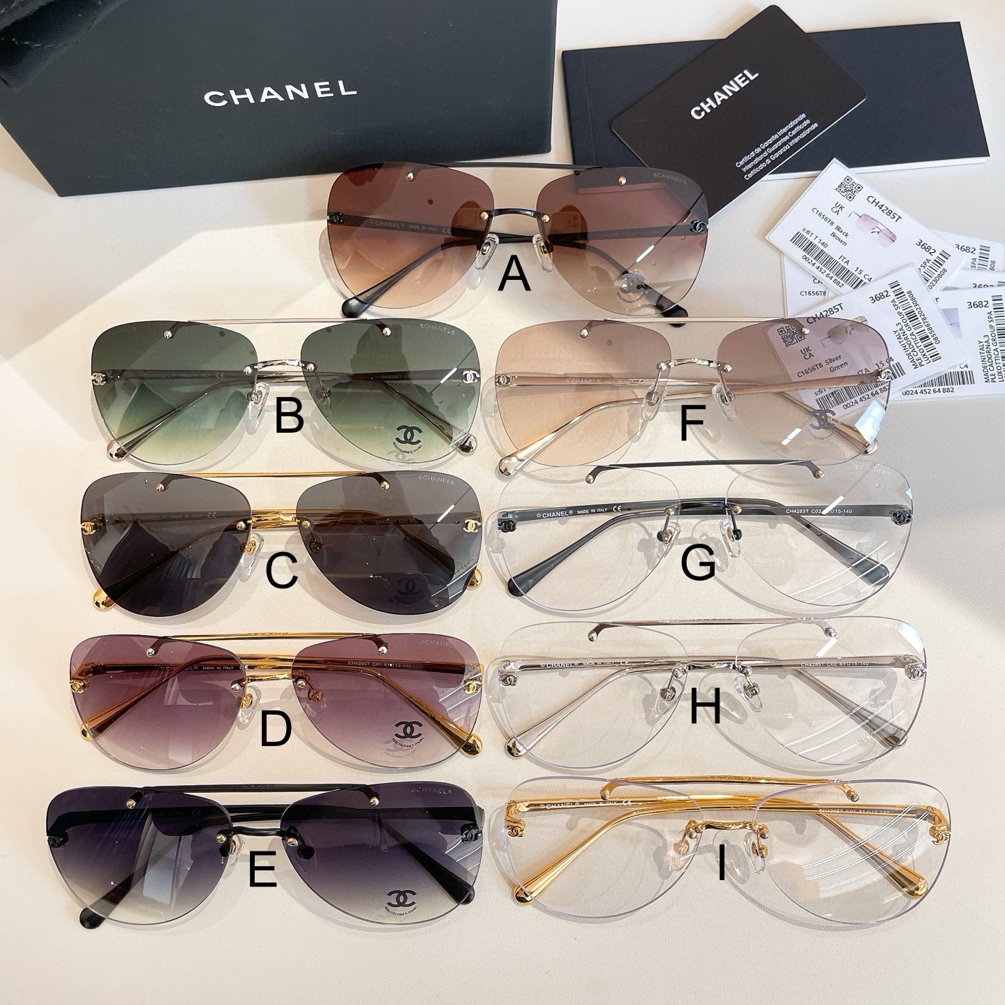 샤넬 Chanel CH4285T 61口15-140