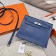 에르메스 Hermes Kelly danse Evercolor 7Q Mykonos/silver
