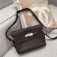 에르메스 Hermes Kelly Messenger Barenia Faubourg 46 Ebene/silver