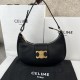 셀린느 Celine 114493 Medium Ava Triomphe Bag in Smooth Calfskin Black 23cm