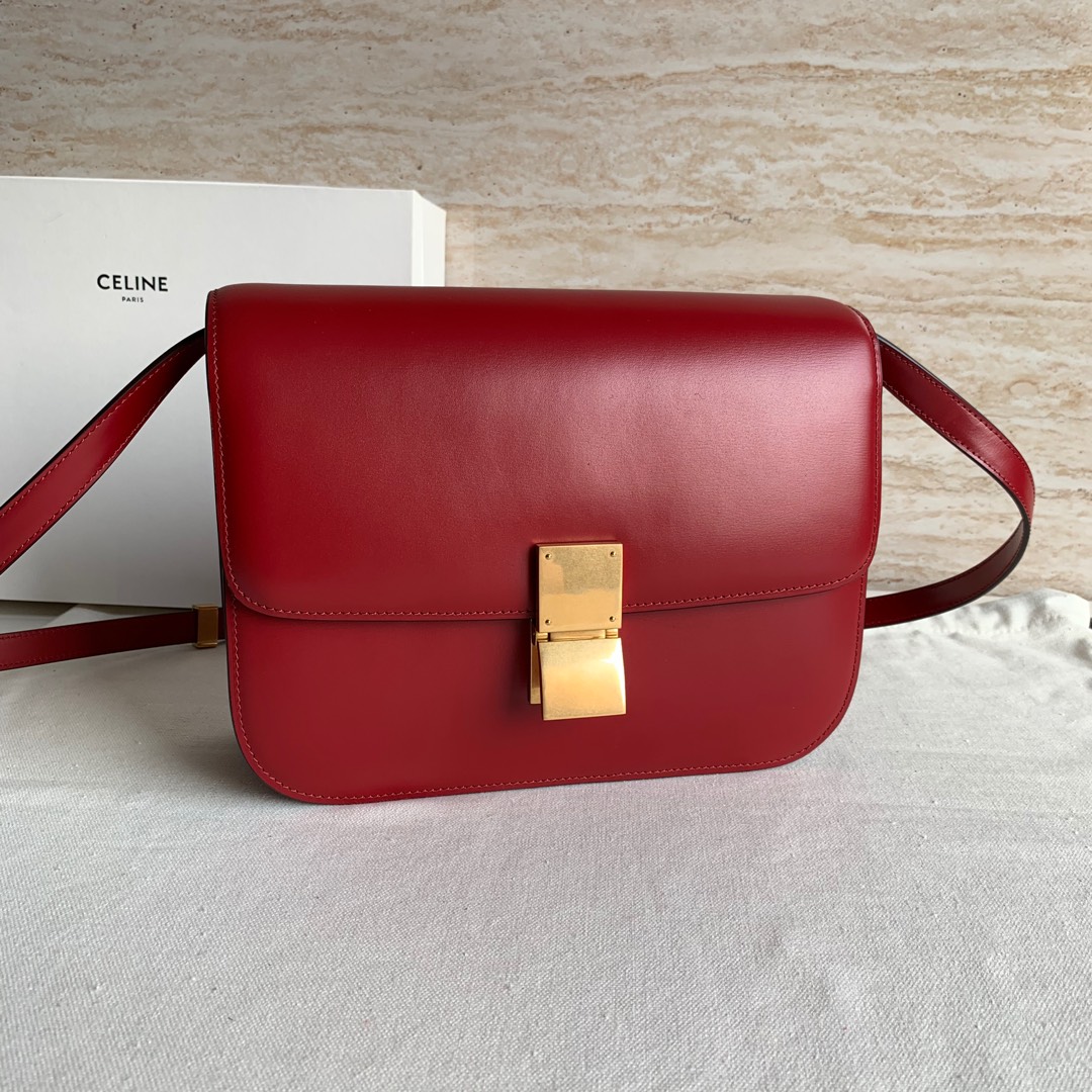 셀린느 Celine 189173 Medium Classic Bag in Box Calfskin 24cm