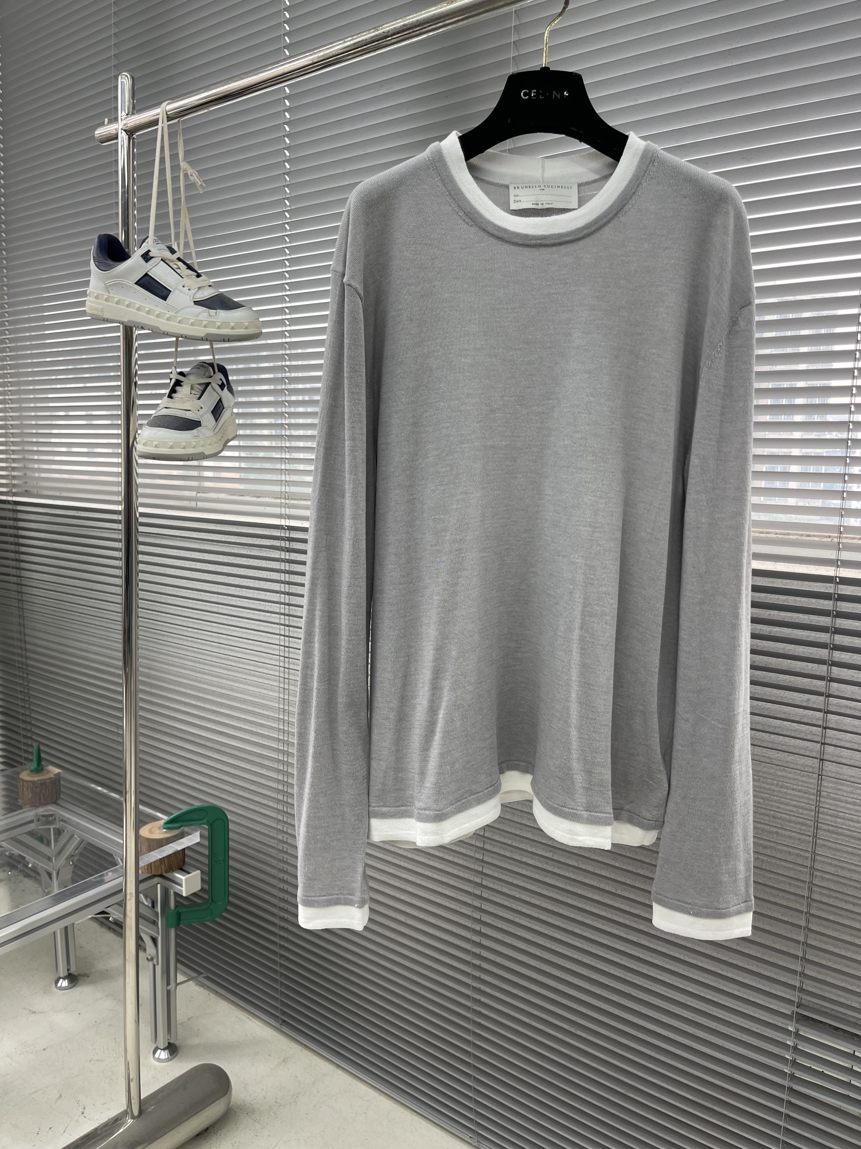 브루넬로 쿠치넬리 Brunello Cucineli 긴팔 티셔츠