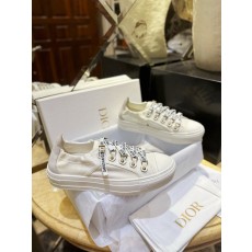 디올 Dior WALK'N'DIOR 스니커즈 White