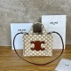 셀린느 Celine 199162 Small Cabas Thais Triomphe White 25cm