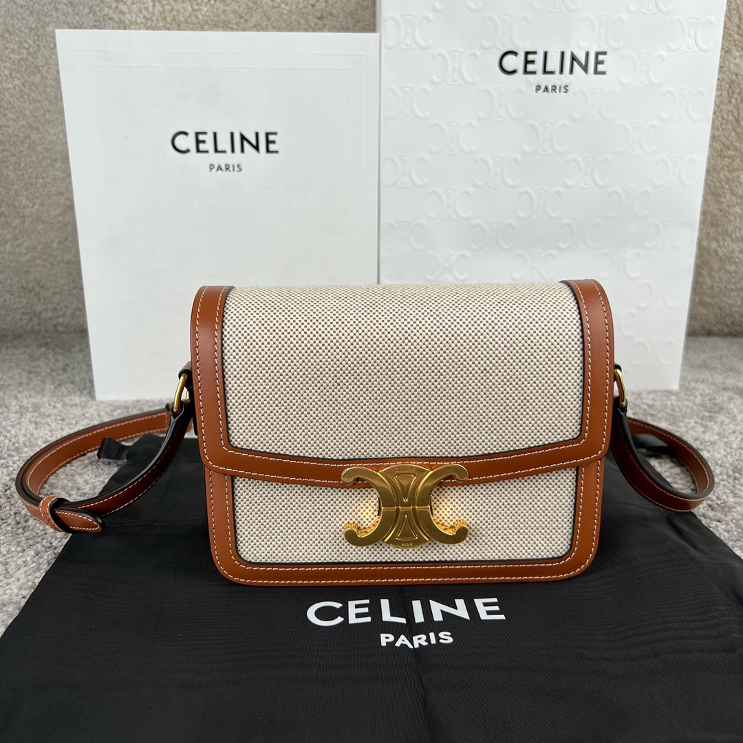 셀린느 Celine 188423 Teen Triomphe Bag 18.5cm
