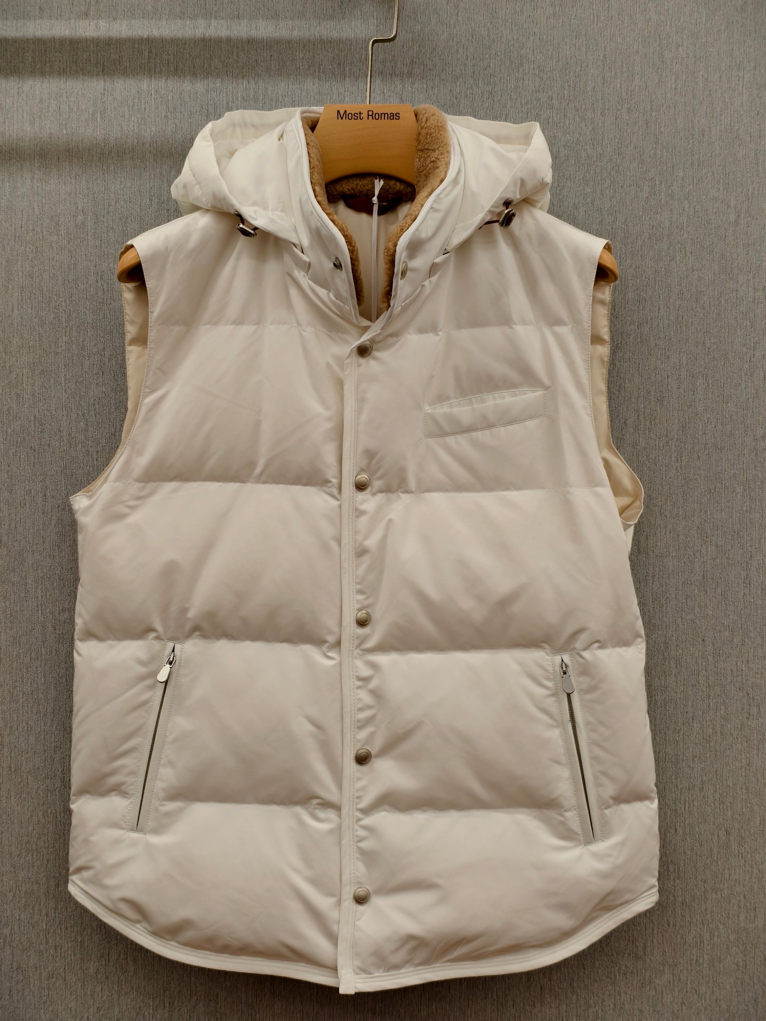 브루넬로 쿠치넬리 Brunello Cucineli 다운 베스트 조끼