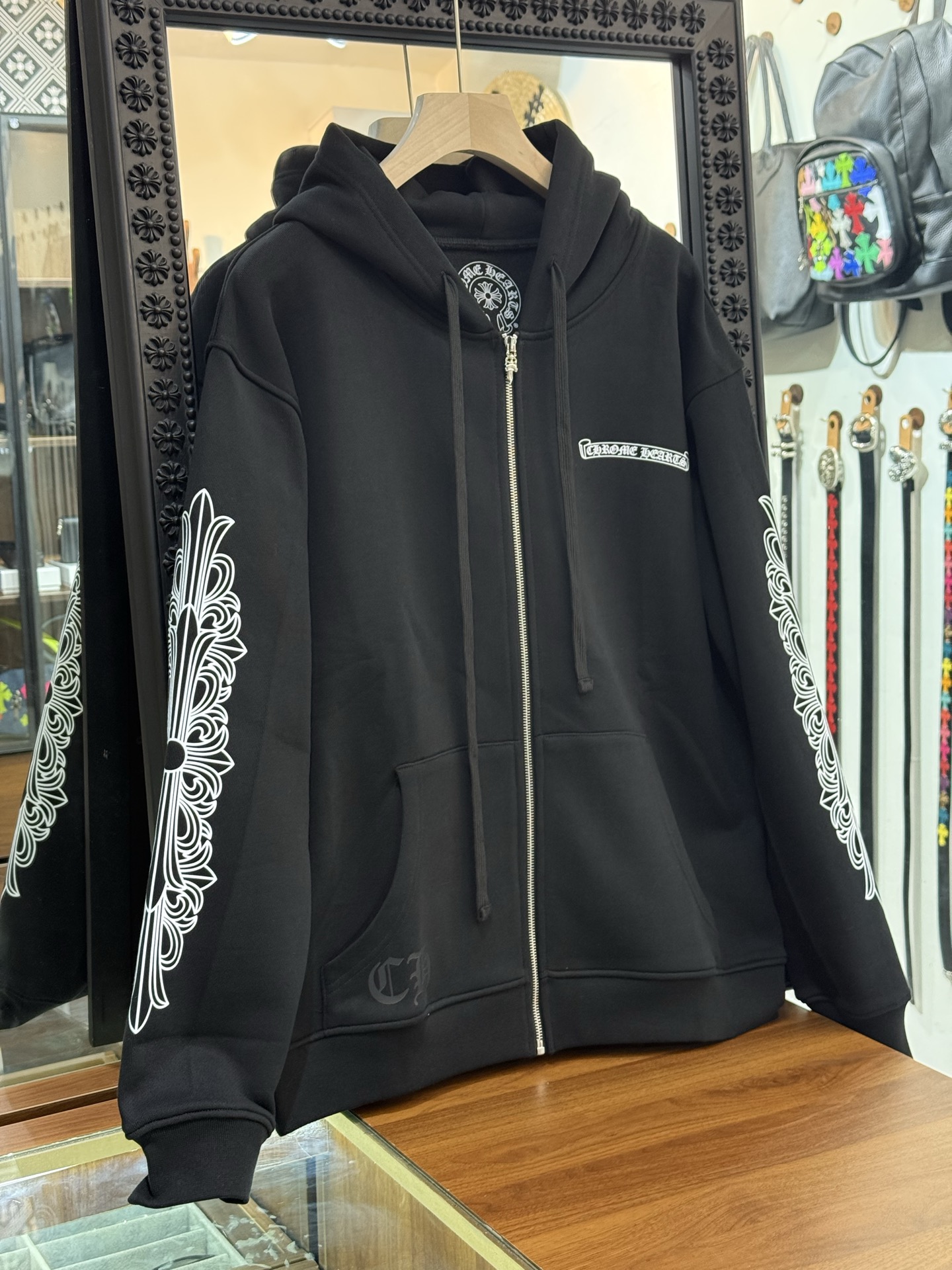 크롬하츠 Chrome Hearts Aspen 후드 집업