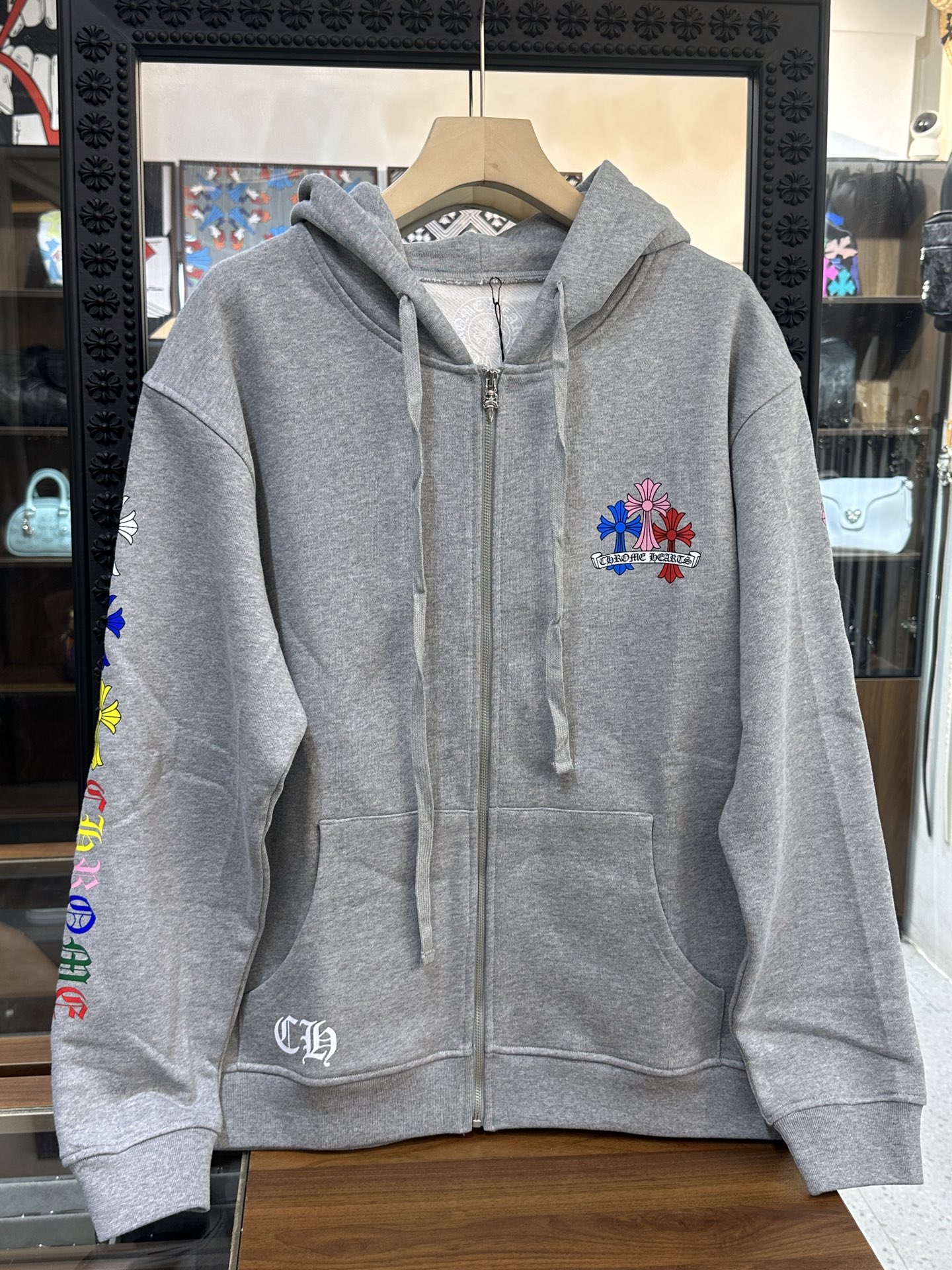 크롬하츠 Chrome Hearts 후드 집업