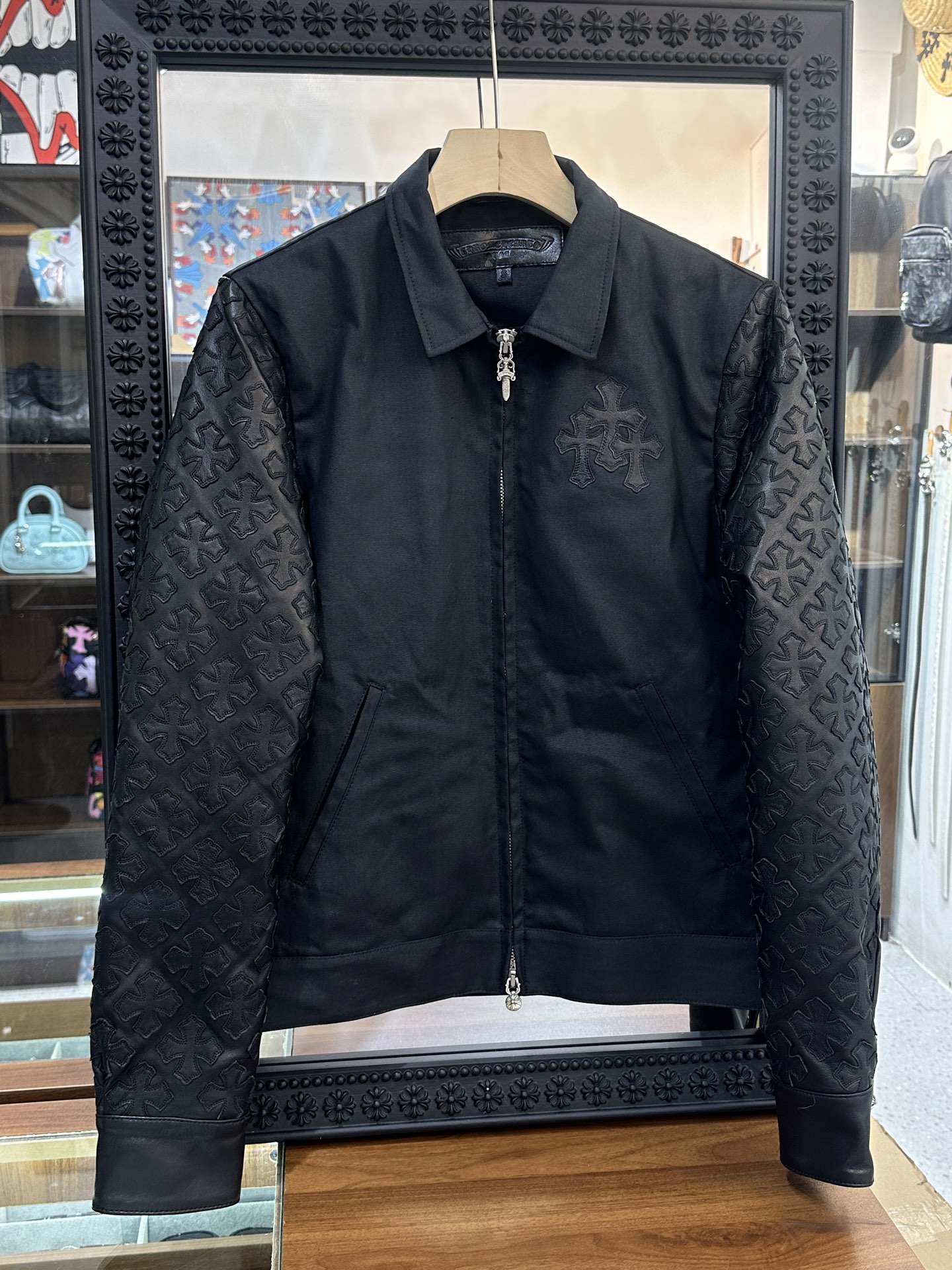 크롬하츠 Chrome Hearts 레더 재킷