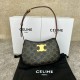 셀린느 Celine 115702 Medium Tilly Bag in Triomphe Canvas Calfskin Tan 22cm