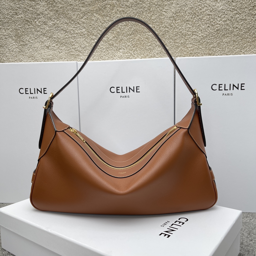 셀린느 Celine 197443 Medium Romy in Supple Calfskin 34cm