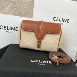 셀린느 Celine 10L353 Mini Soft 16 in Smooth Calfskin 18cm