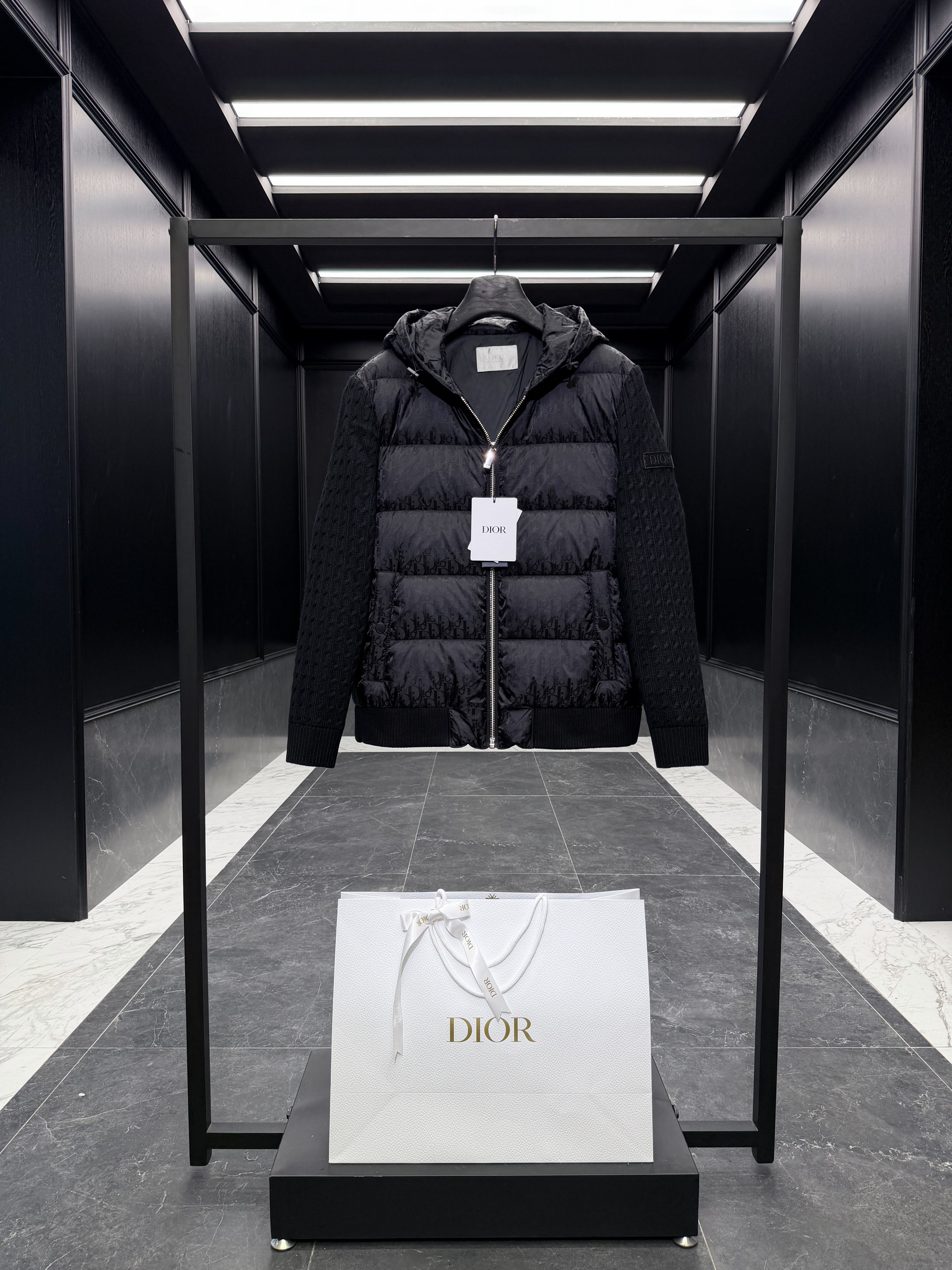 디올 DIOR 니트 패딩 2966