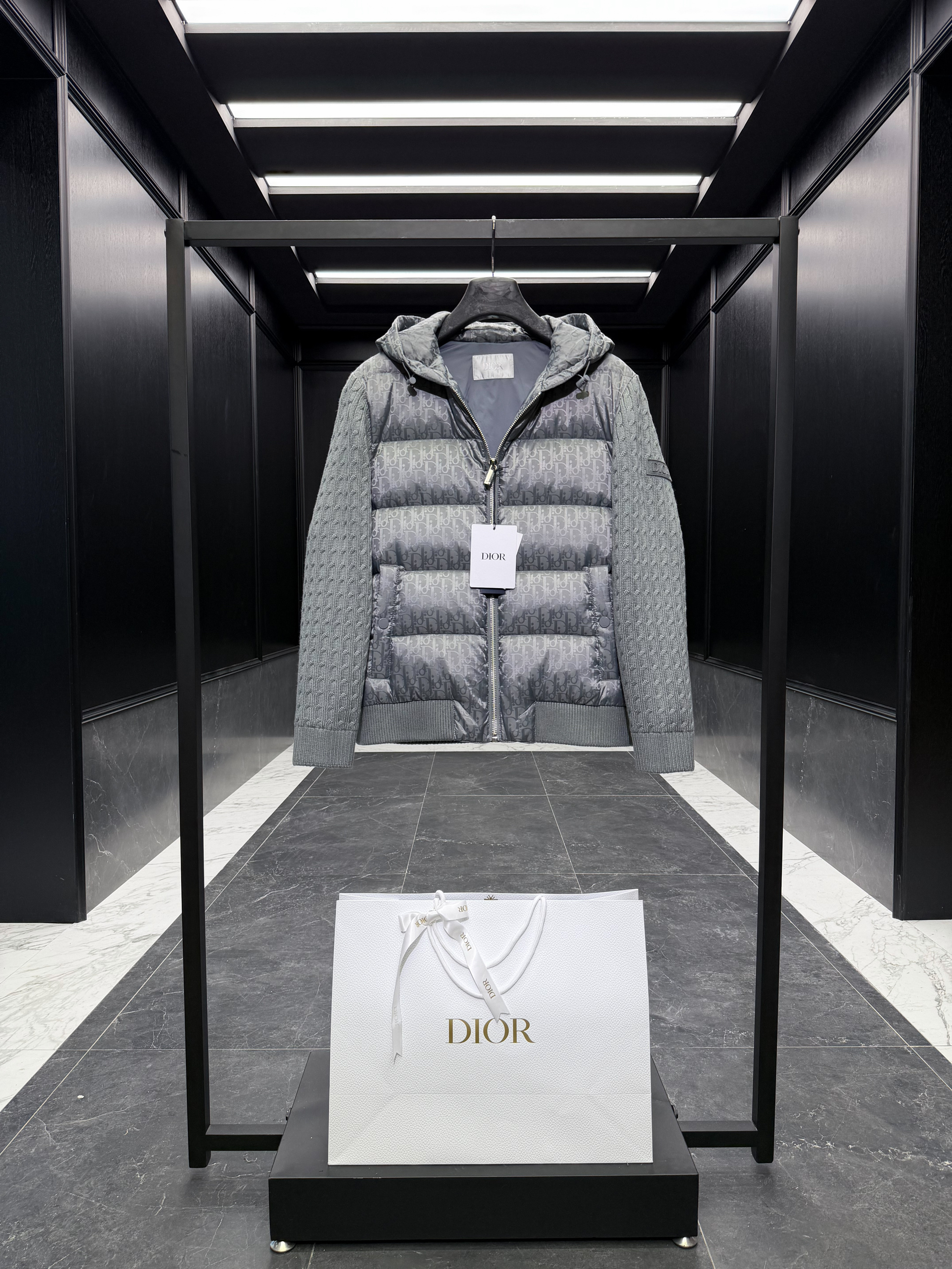 디올 DIOR 니트 패딩 2966