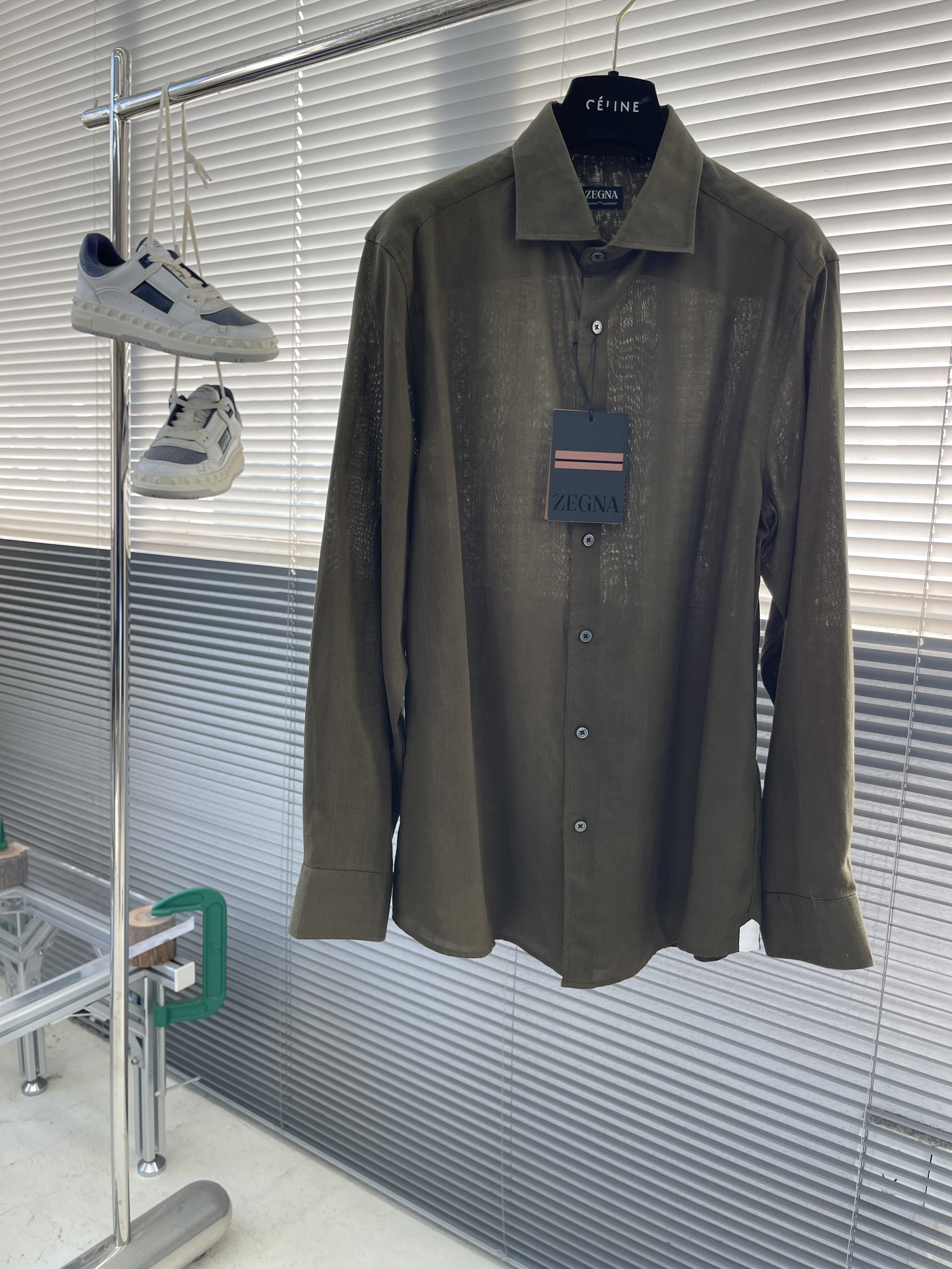 제냐 Zegna 긴팔 셔츠