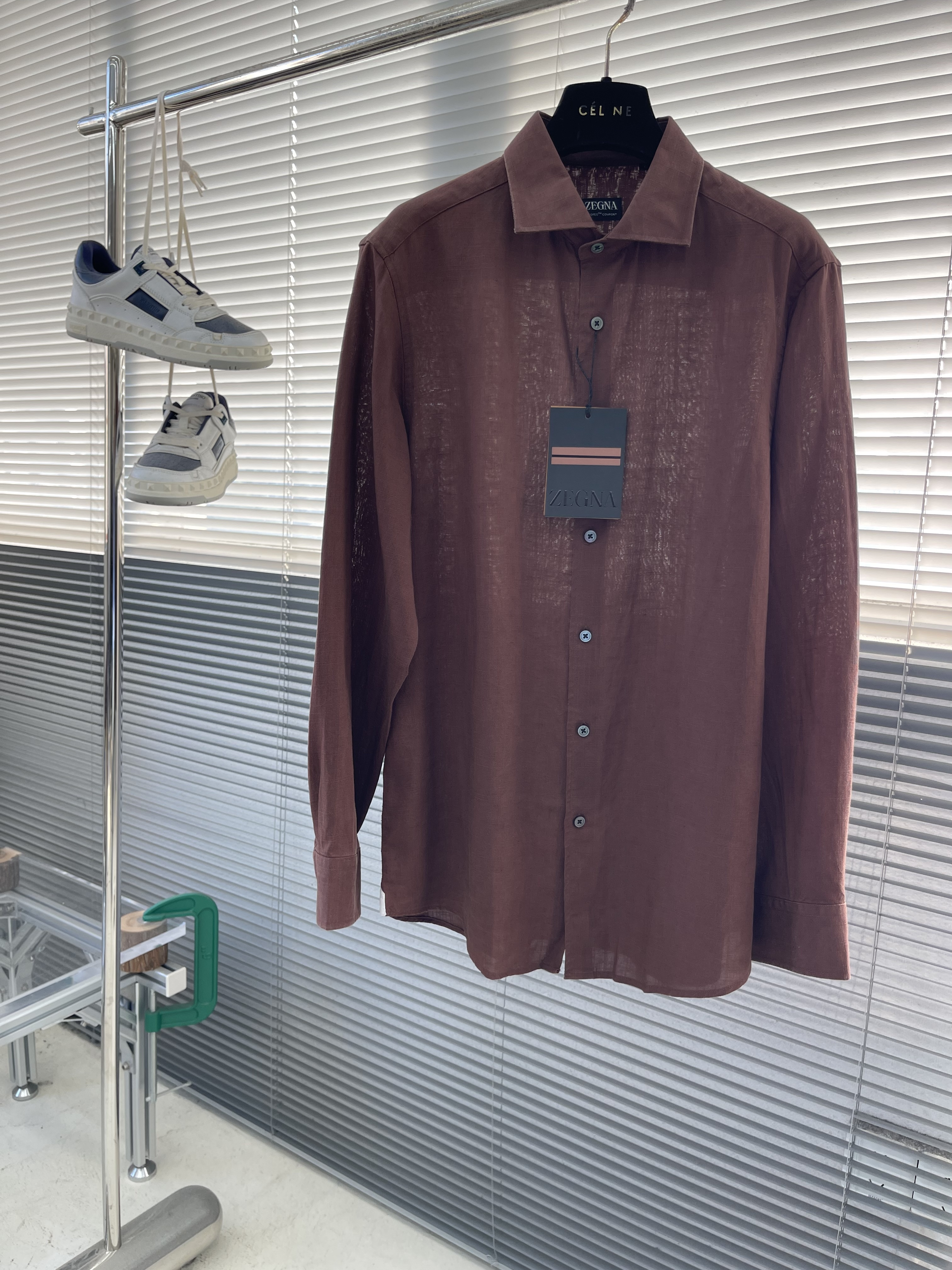 제냐 Zegna 긴팔 셔츠