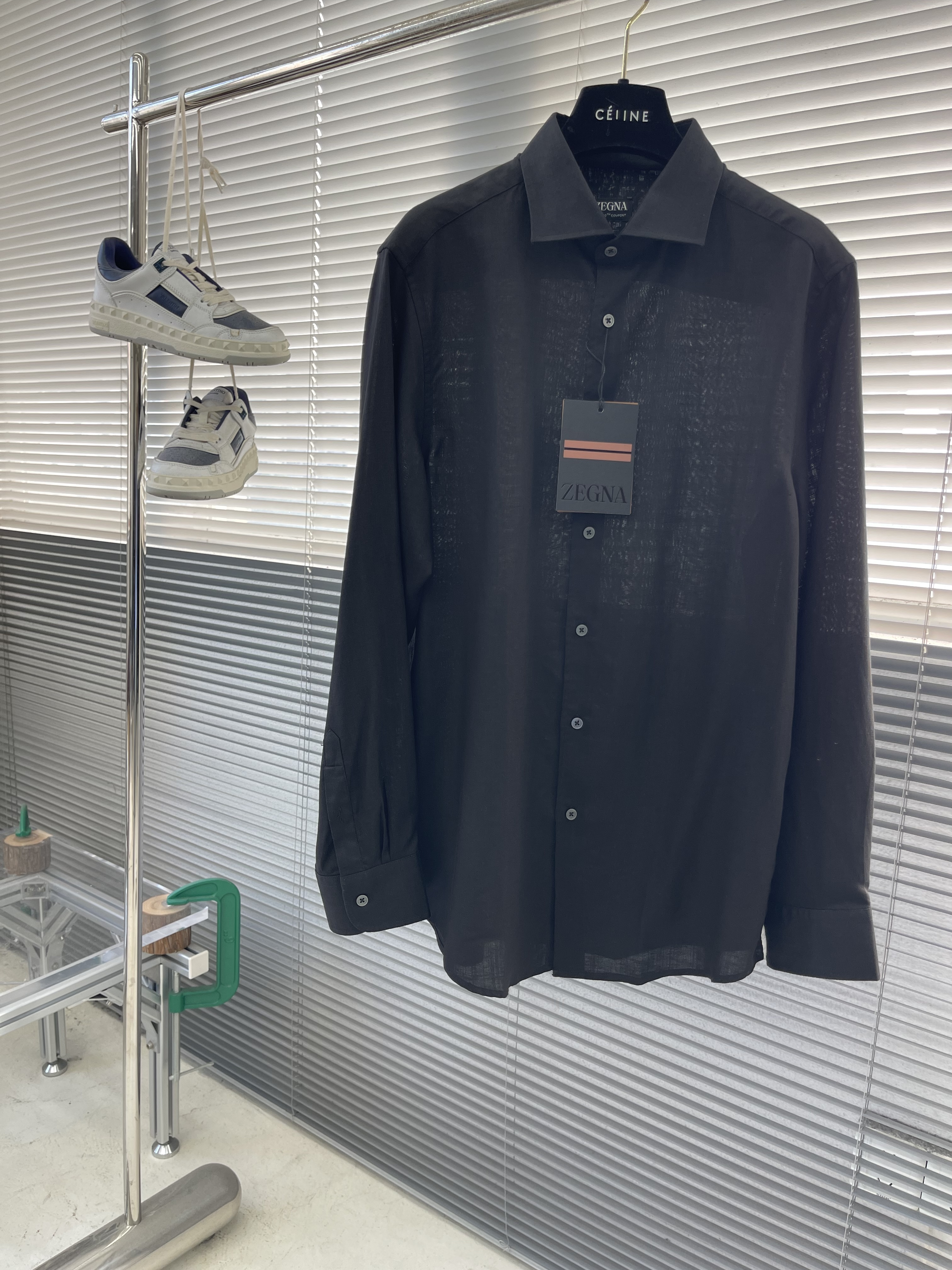 제냐 Zegna 긴팔 셔츠