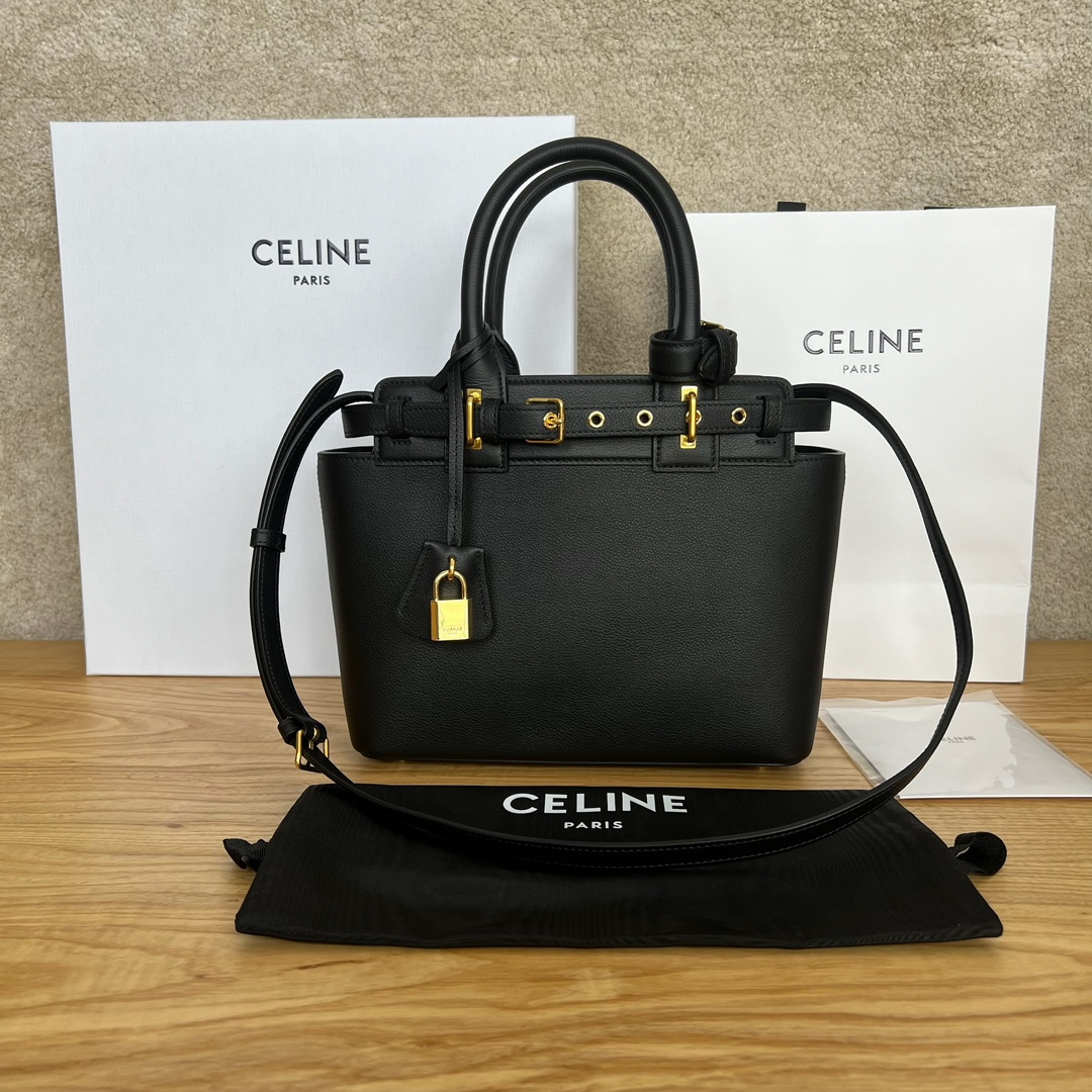 셀린느 Celine 114543 Teen Conti Bag in Supple Calfskin 26cm