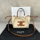 셀린느 Celine 111013 Small Cabas Drawstring Cuir Triomphe in Grained Calfskin 22cm