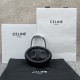 셀린느 Celine 198613 Oval Minaudiere Cuir Triomphe in Smooth Calfskin 14.5cm