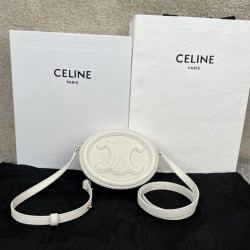 셀린느 Celine 101703 Oval Bag Cuir Triomphe in Smooth Calfskin 16cm