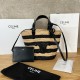 셀린느 Celine 115802 Teen Supple Celine Classic Panier in Raffia and Calfskin 21.5cm