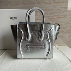 셀린느 Celine 189793 Micro Luggage Handbag in Smooth Calfskin 27cm