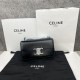 셀린느 Celine 197993 Chain Shoulder Bag Triomphe In Shiny Calfskin 20.5cm