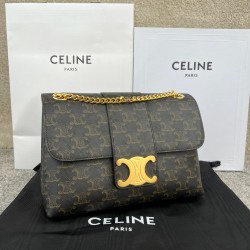 셀린느 Celine 115853 Medium Victoire Bag in Supple Calfskin 23cm
