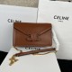 셀린느 Celine 10J733 Wallet on Chain Triomphe in Shiny Calfskin 19cm