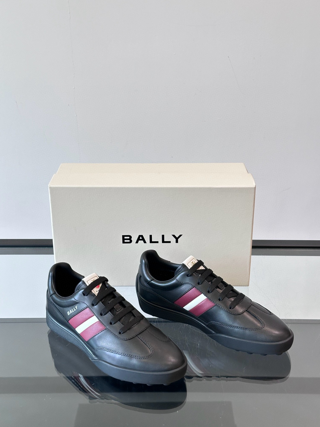 발리 Bally Raise 스니커즈 Black