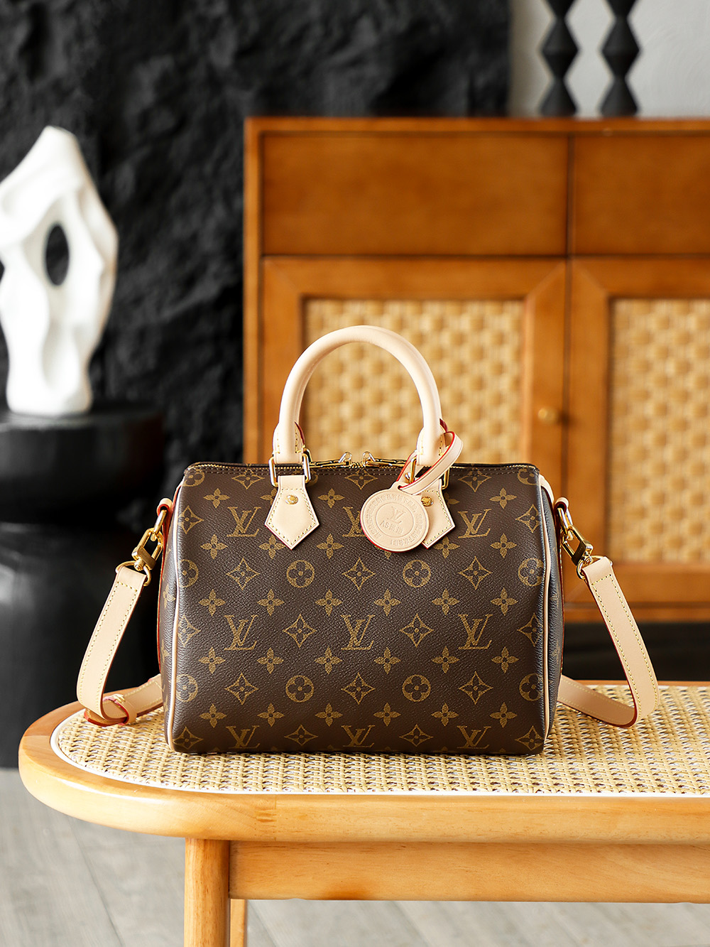 【AS】루이비통 Louis Vuitton M41113 Speedy Bandouliere 25 Monogram 25CM
