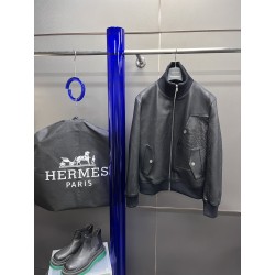 에르메스 Hermes 레더 패딩