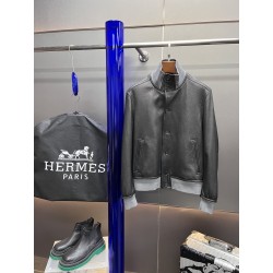 에르메스 Hermes 레더 패딩