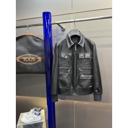 토즈 TOD'S 레더 재킷