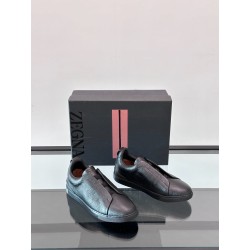 제냐 Zegna Triple Stitch 스니커즈