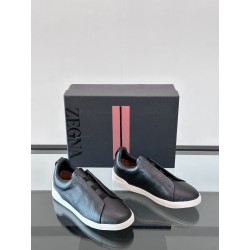 제냐 Zegna Triple Stitch 스니커즈