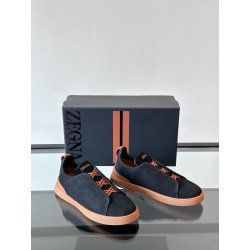 제냐 Zegna Triple Stitch 스니커즈