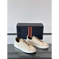 제냐 Zegna Triple Stitch 스니커즈