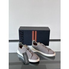 제냐 Zegna Triple Stitch 스니커즈