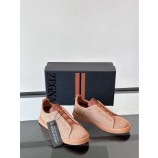 제냐 Zegna Triple Stitch 스니커즈