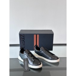 제냐 Zegna Triple Stitch 스니커즈