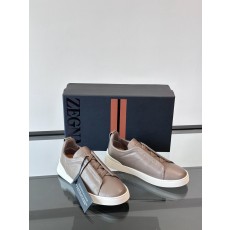제냐 Zegna Triple Stitch 스니커즈