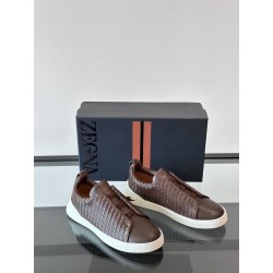 제냐 Zegna Triple Stitch 스니커즈