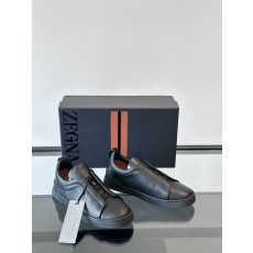 제냐 Zegna Triple Stitch 스니커즈