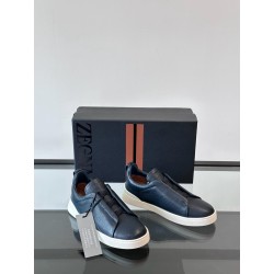 제냐 Zegna Triple Stitch 스니커즈
