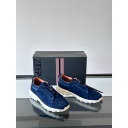 제냐 Zegna Triple Stitch 스니커즈