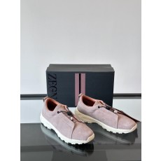 제냐 Zegna Triple Stitch 스니커즈