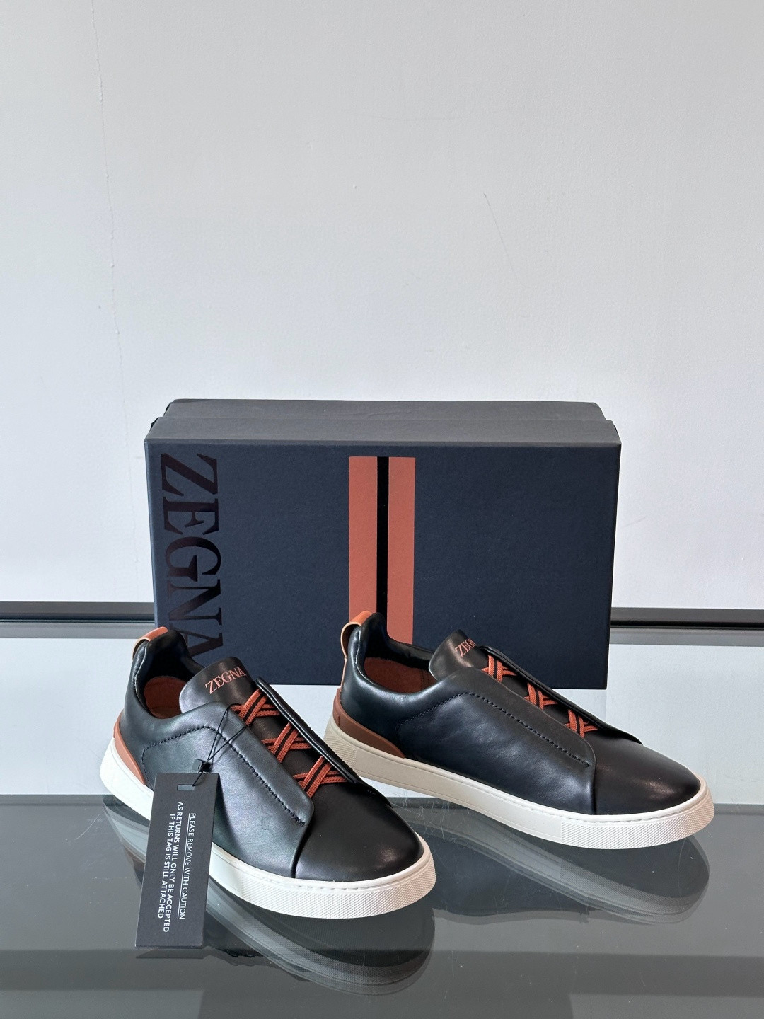 제냐 Zegna Triple Stitch™ 스니커즈